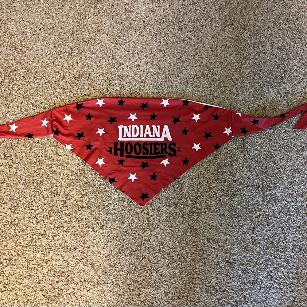 Indiana Hoosiers Women's Red Bandana Top